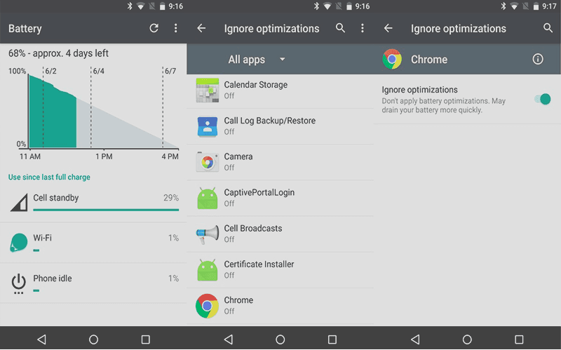 android marshmallow features